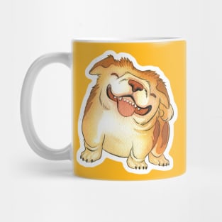 One Grinning Happy Bulldog Mug